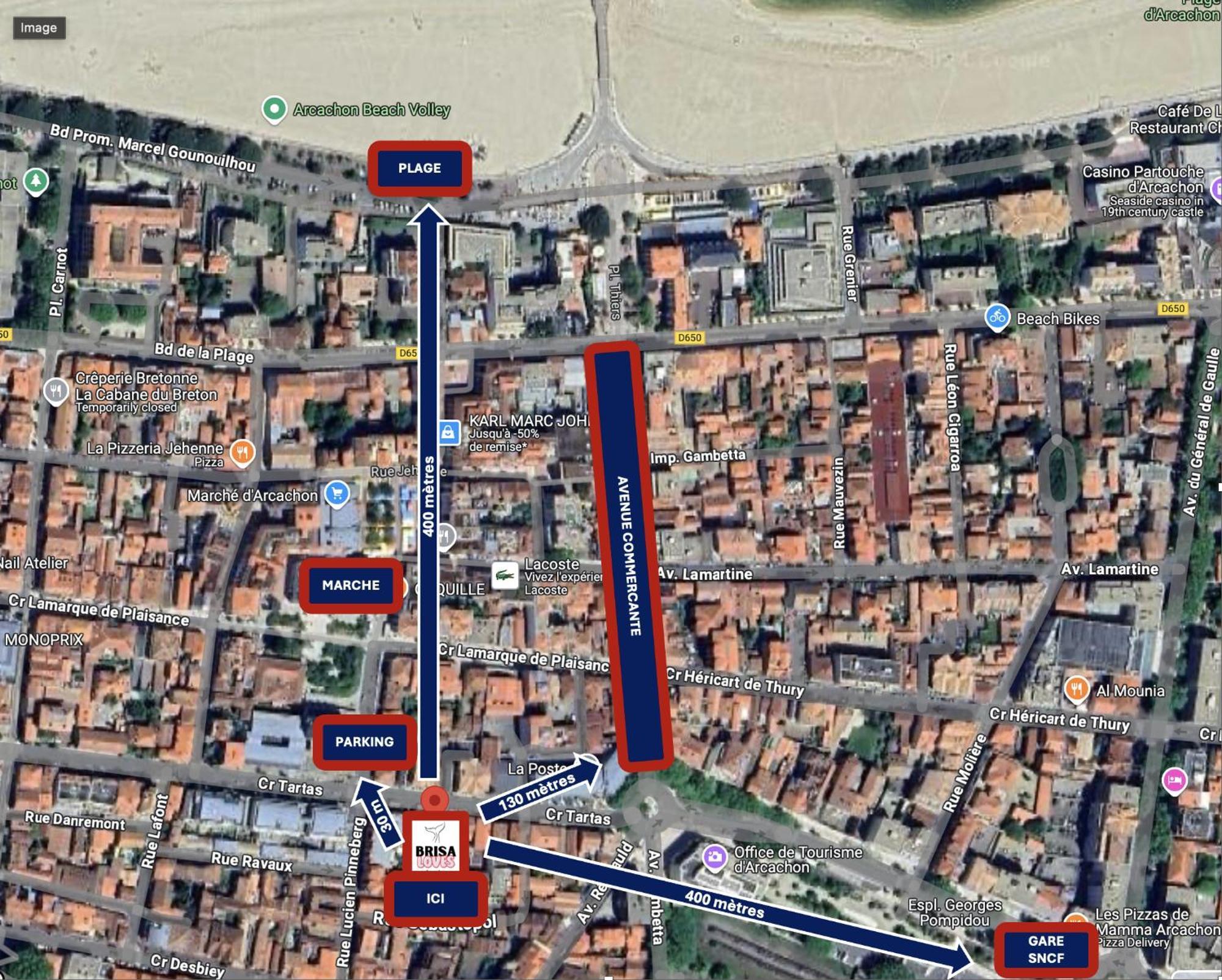 Apartment Brisa - T1 Bis Au Coeur D 'arcachon *